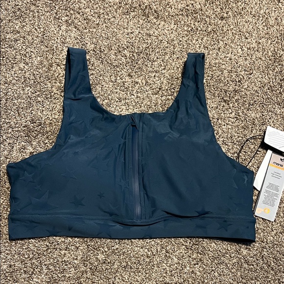 Mono B Other - Mono B Seeing Stars Zip Front Sports Bra